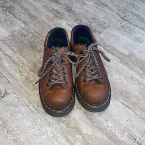 Dr. Martin 10940 Brown Leather Shoes